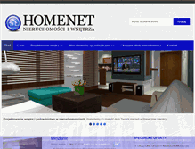 Tablet Screenshot of homenet.net.pl